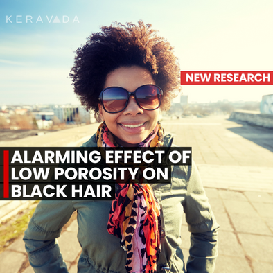 New Research: Low Porosity and its Alarming Affect on African American Hair