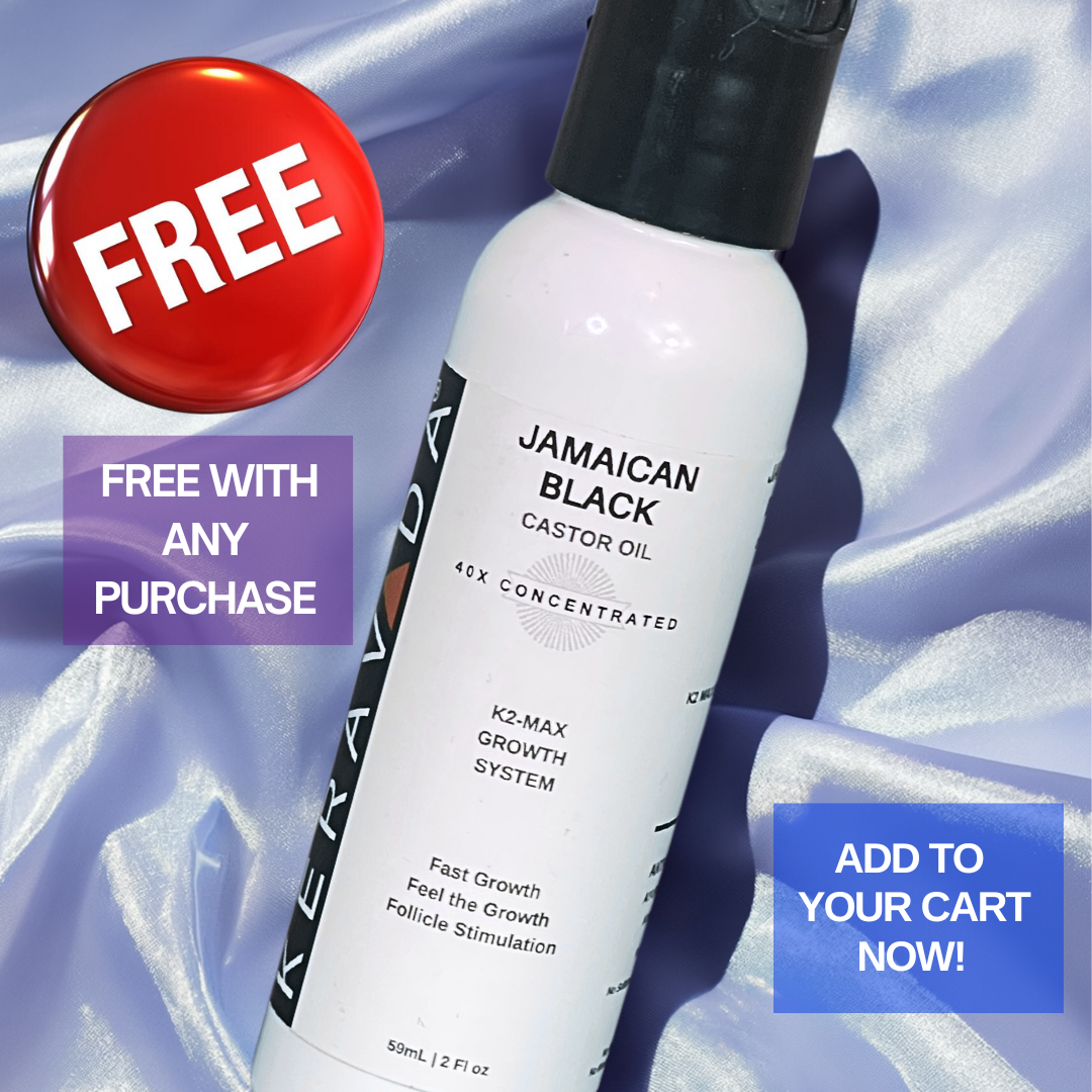 New! 40x Jamaican Black Castor Oil  -  Growth, Breakage, Shedding, Alopecia, Balding Hair Oil 2 oz.