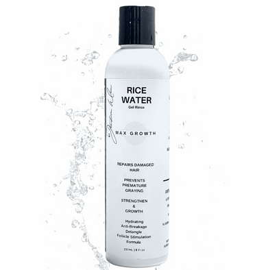 Rice Water Gel Rinse With Saw Palmetto  4 oz.